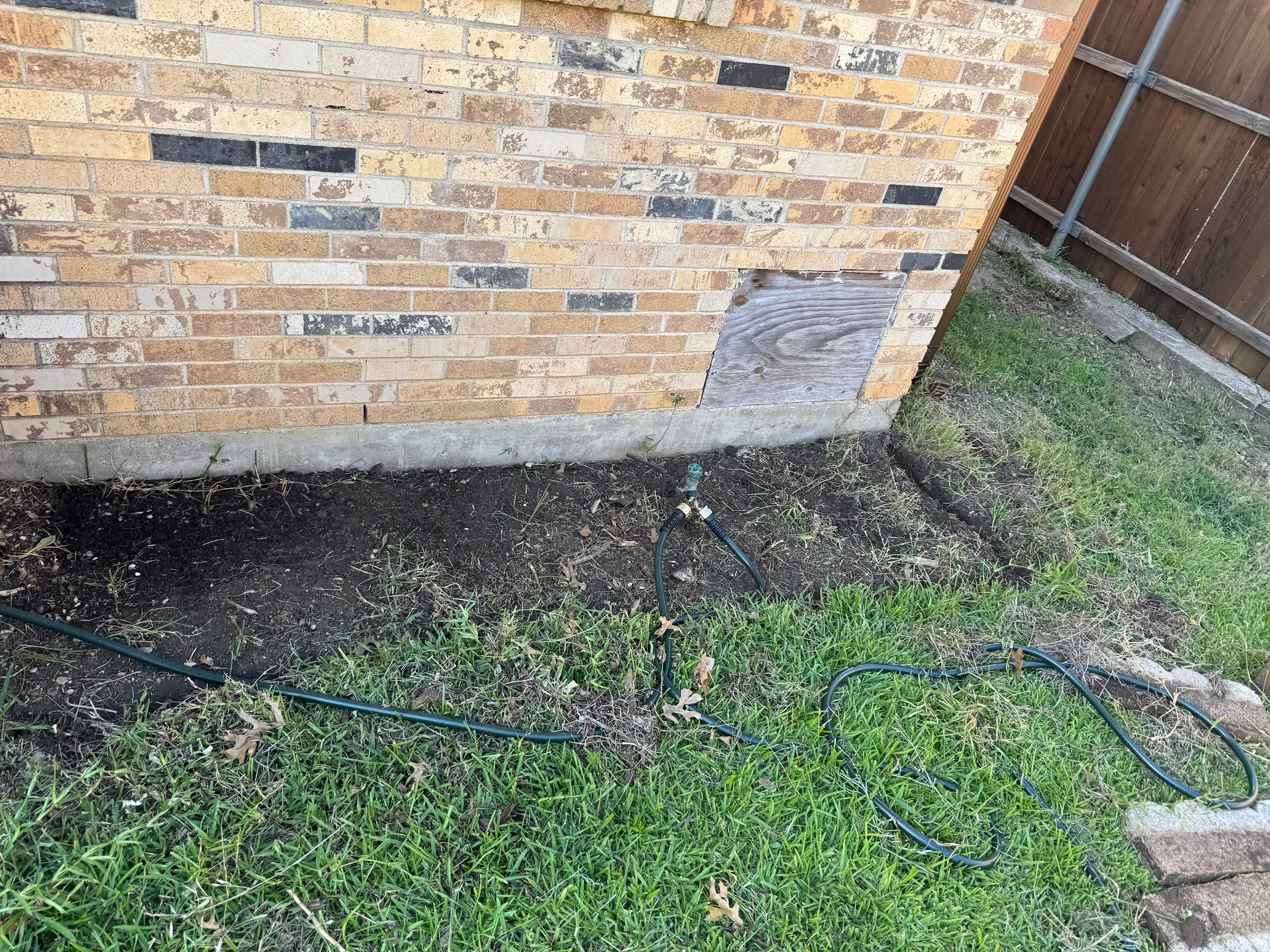 Irrigation and lawn work