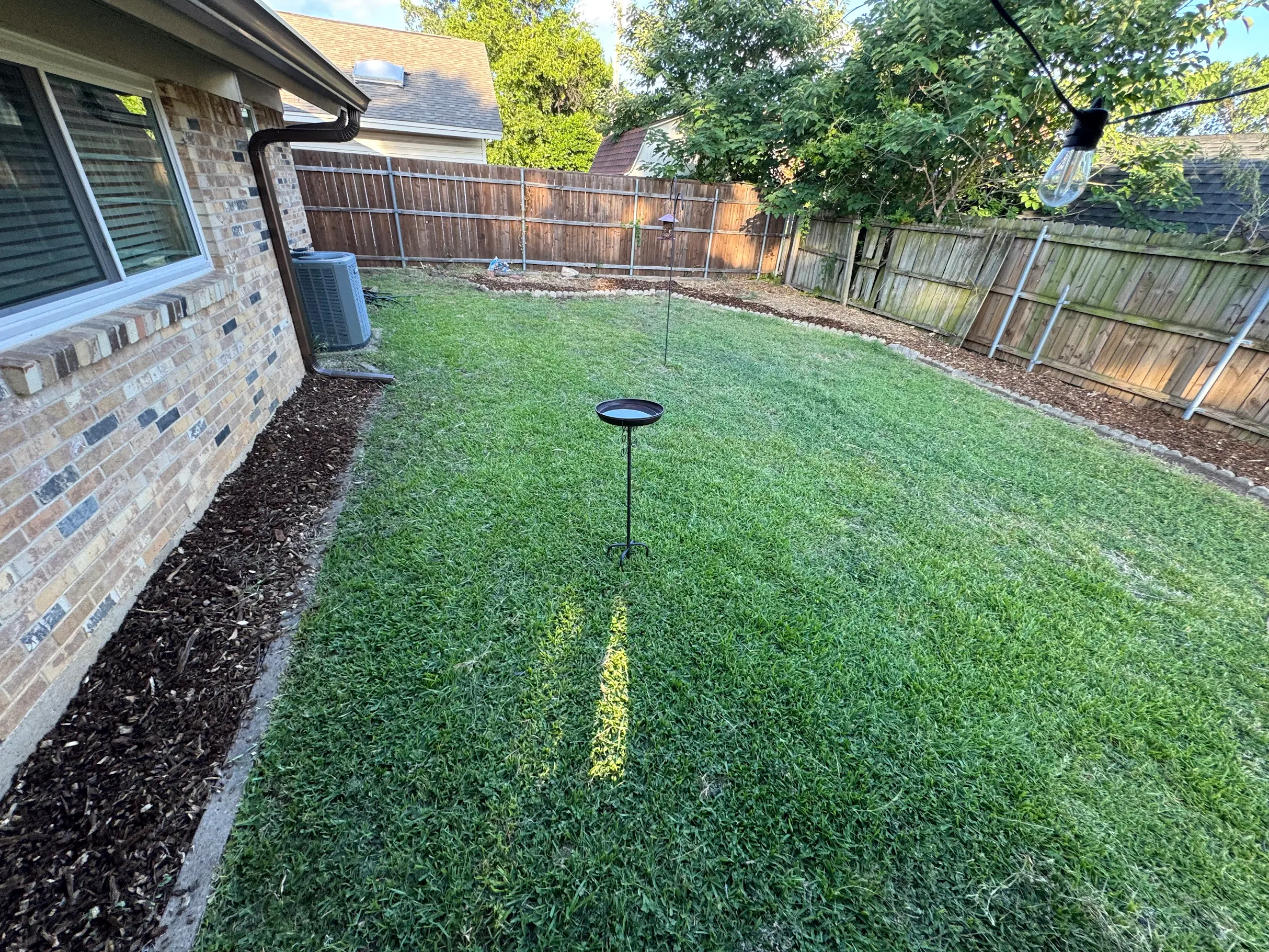 Landscaping detail